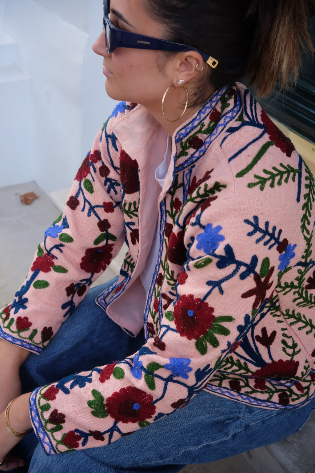 Pink City Suzani Jacket