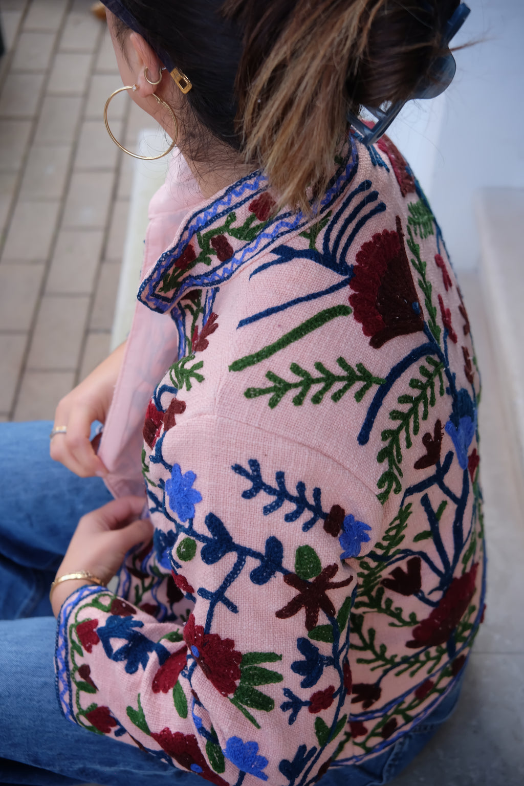 Pink City Suzani Jacket